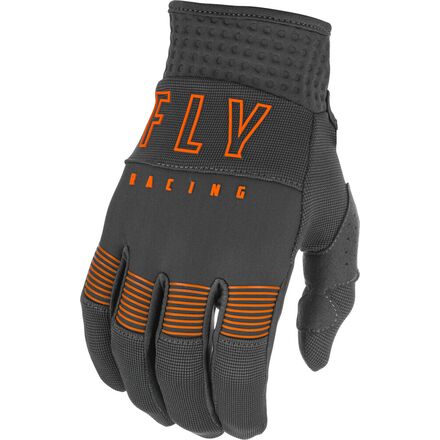 FLY RACING YOUTH F-16 GLOVES GREY/ORANGE SZ 04