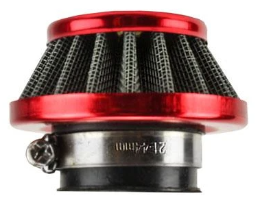 SHORT 35MM AIR FILTER RED