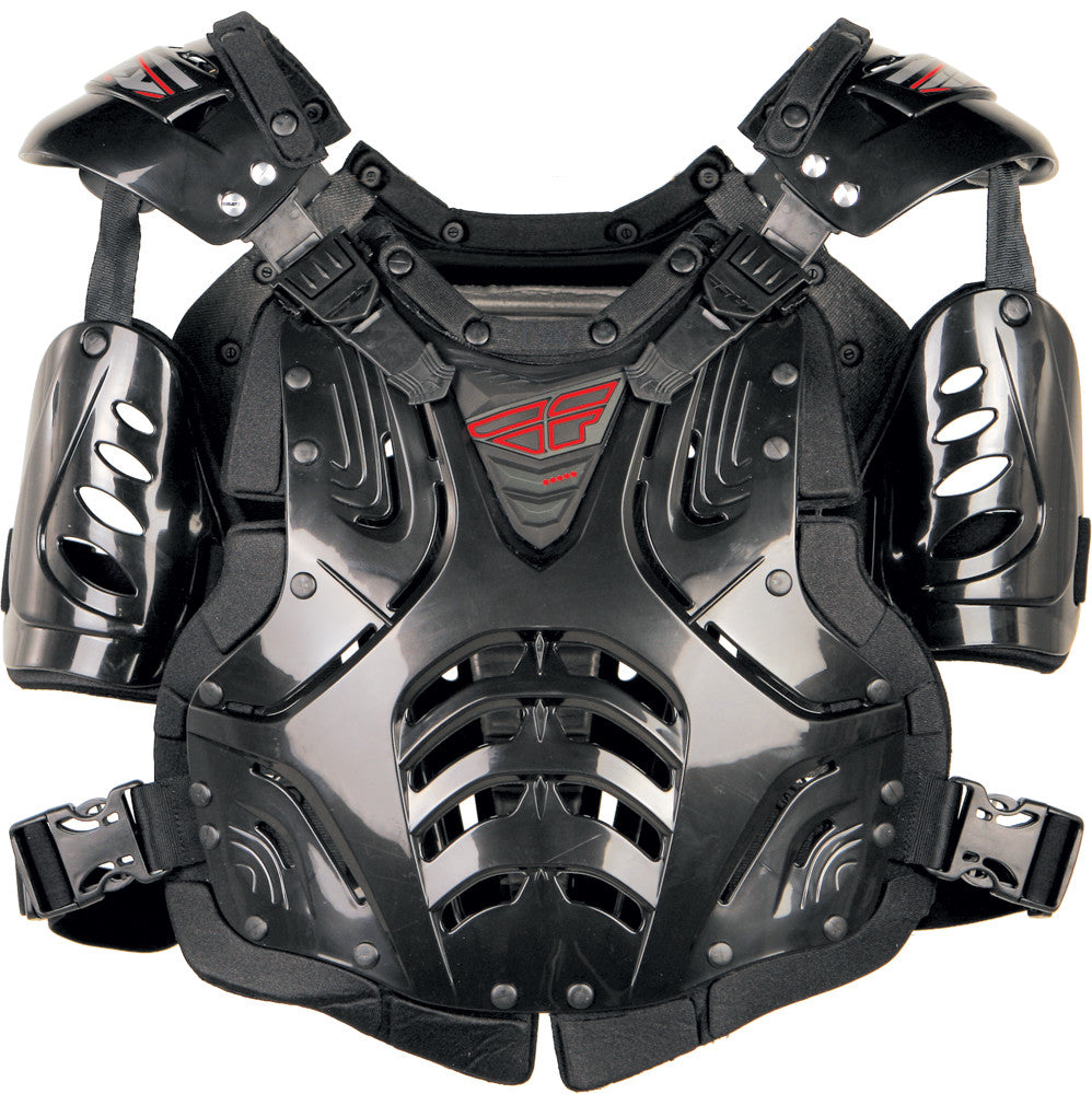 FLY RACING CONVERTIBLE II ROOST GUARD BLACK JUNIOR