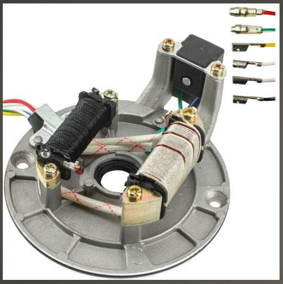 Stator Magneto - 2 Coil - 50cc-125cc - Version 10