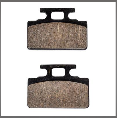 Disc Brake Pad Set - 50cc-150cc ATVs, Scooters, Dirt Bikes - Version 12