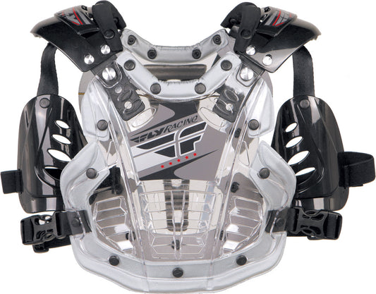 FLY RACING CONVERTIBLE II MINI ROOST CLEAR/SILVER