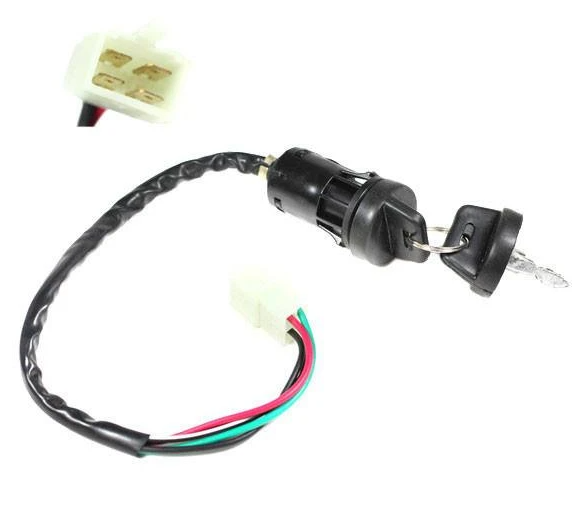 Ignition Key Switch - 4 Wire - Version 4